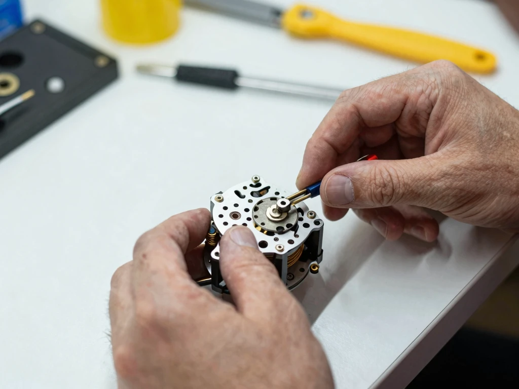 Step by step repair process